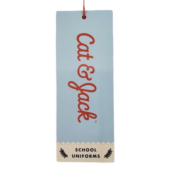 NWT Cat & Jack Girls School Uniform Pants Size 8 - Two Pack Sourdough Beige - Picture 6 of 7